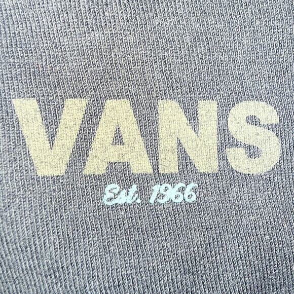 Vans Classic Fit Pool Hall Club Tee Navy Blue Medium Skate Graphic Shirt 1966 - Picture 5 of 7